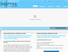 Tablet Screenshot of inspiredisplays.com